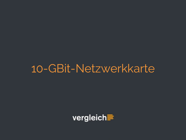 10-GBit-Netzwerkkarte