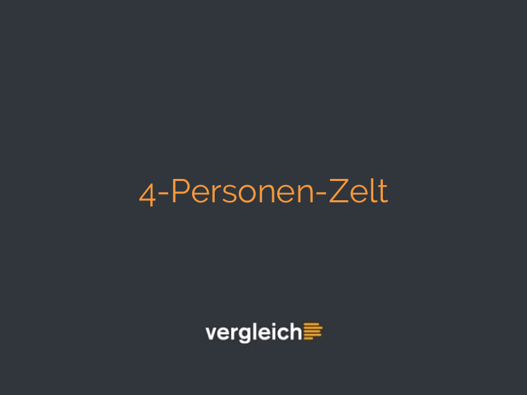 4-Personen-Zelt