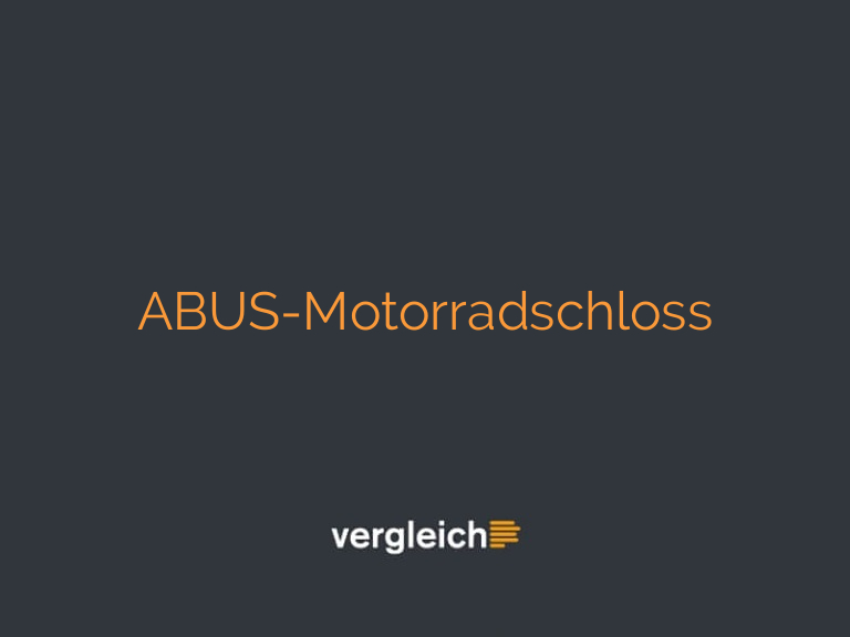 ABUS-Motorradschloss