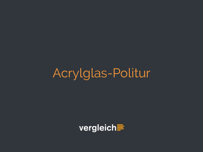 Acrylglas-Politur