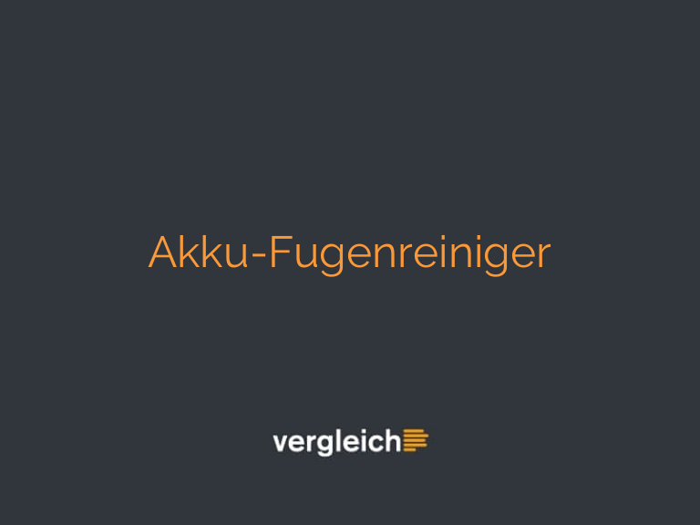 Akku-Fugenreiniger