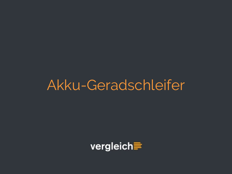 Akku-Geradschleifer
