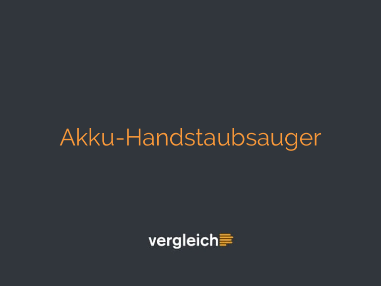 Akku-Handstaubsauger