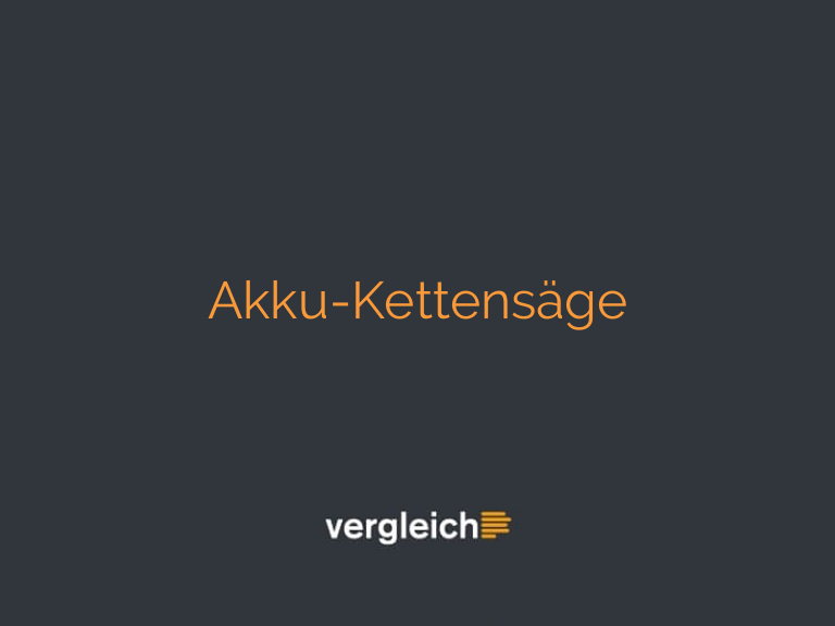 Akku-Kettensäge