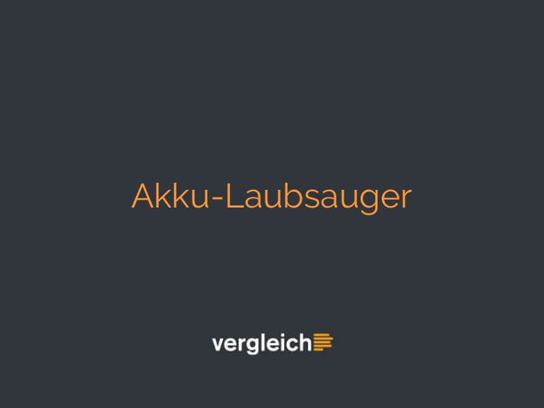 Akku-Laubsauger