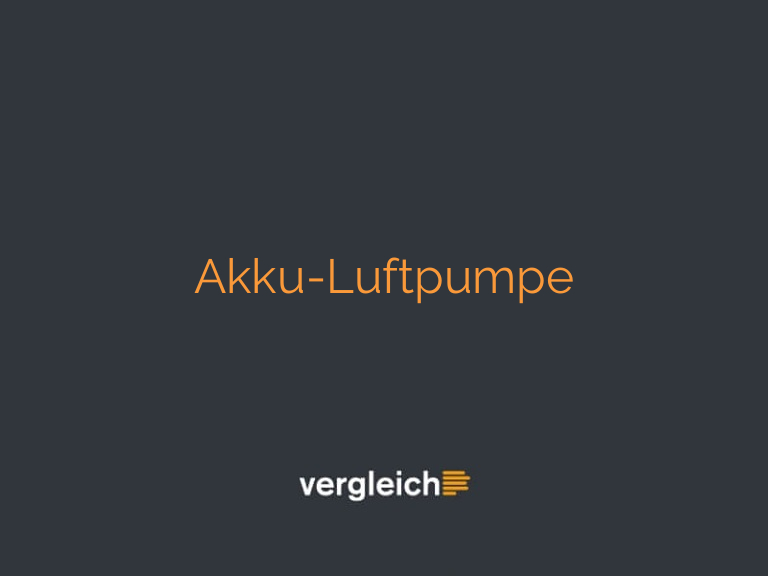 Akku-Luftpumpe