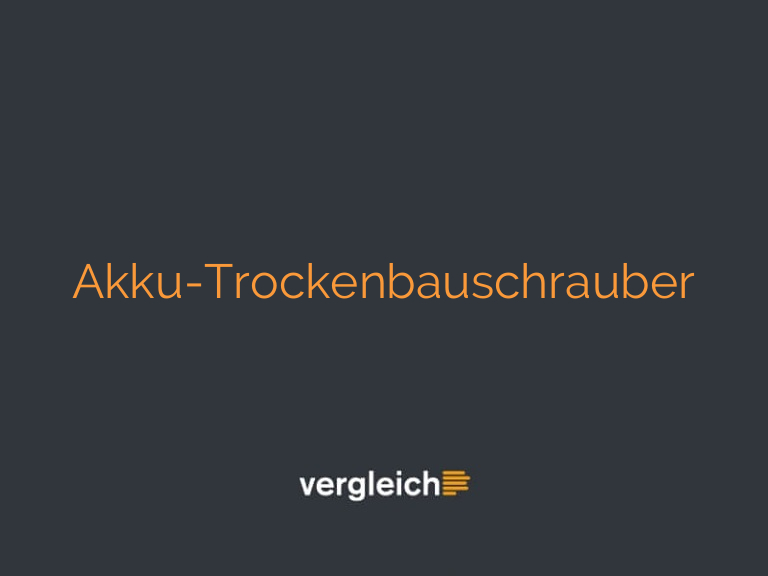 Akku-Trockenbauschrauber