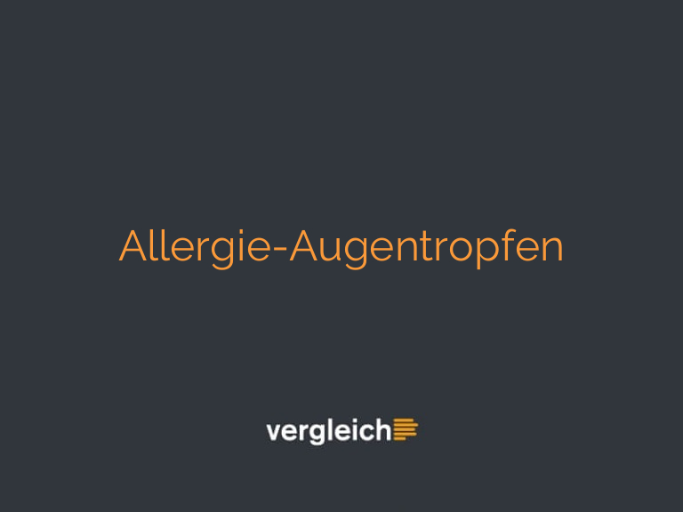 Allergie-Augentropfen