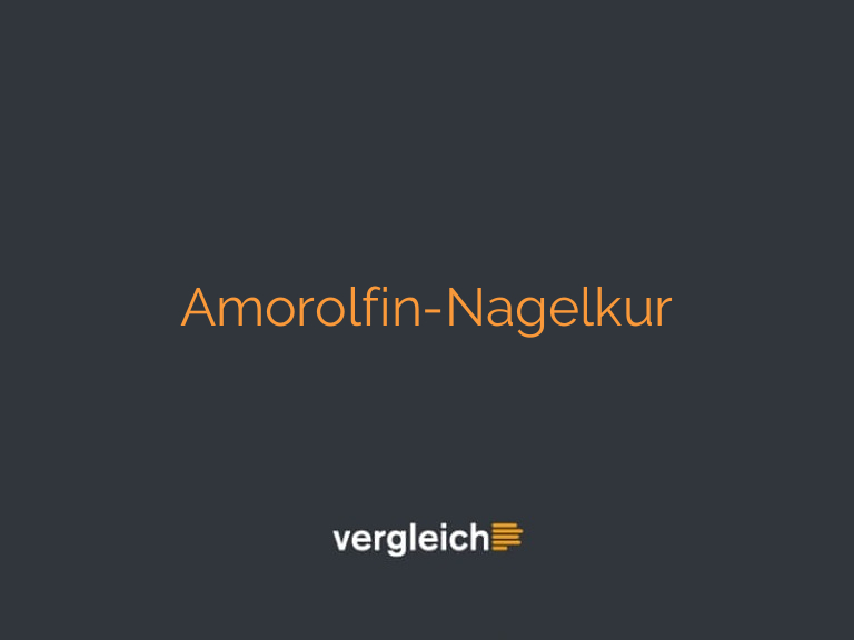 Amorolfin-Nagelkur