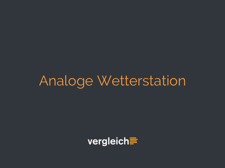 Analoge Wetterstation