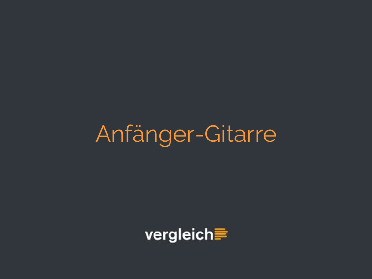 Anfänger-Gitarre