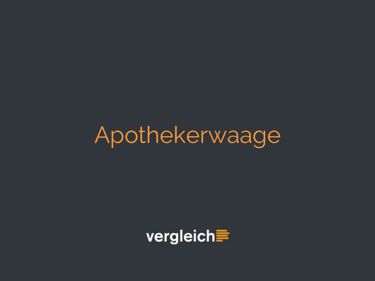 Apothekerwaage