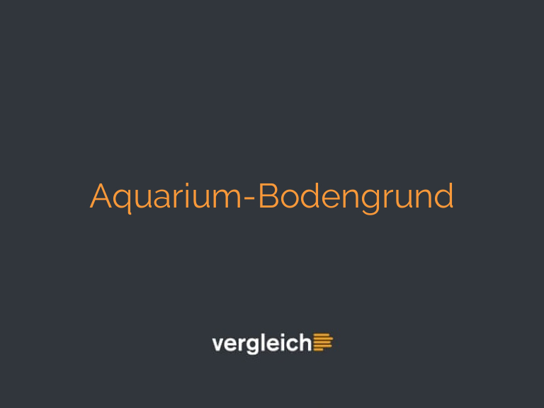 Aquarium-Bodengrund