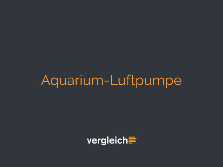 Aquarium-Luftpumpe