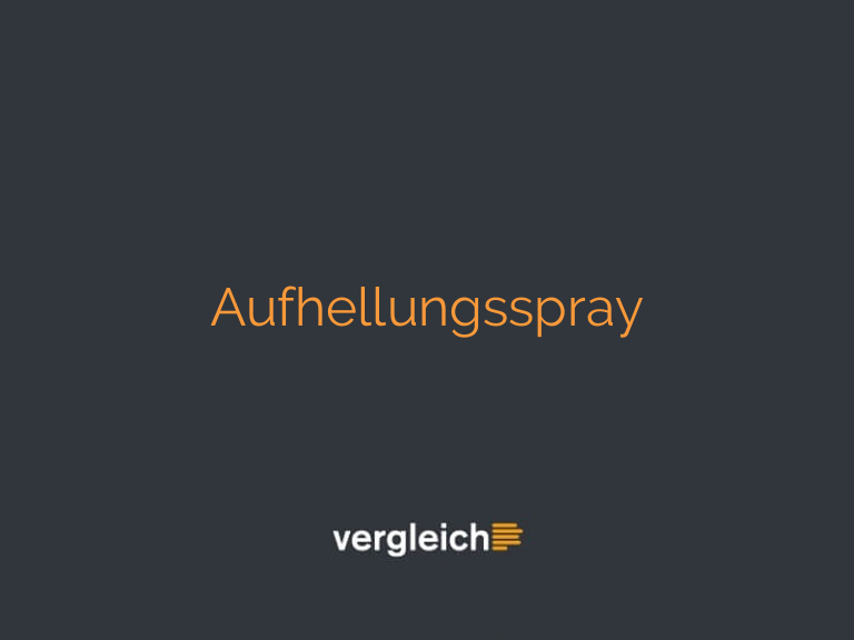 Aufhellungsspray