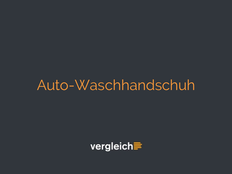 Auto-Waschhandschuh