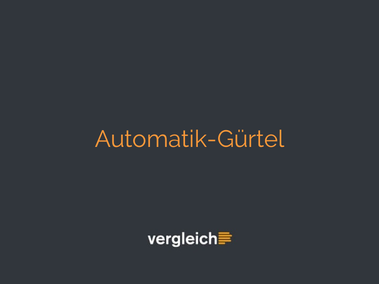 Automatik-Gürtel