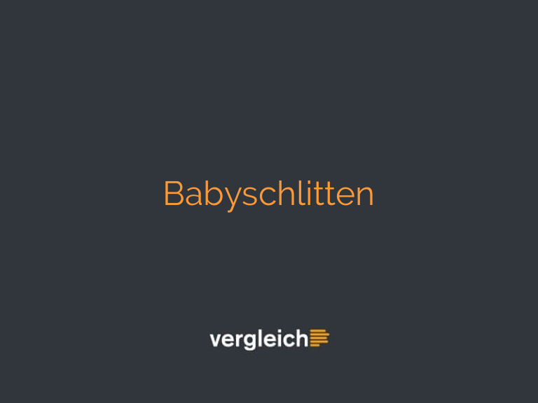 Babyschlitten