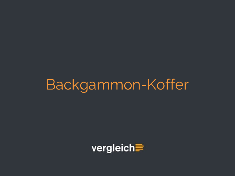 Backgammon-Koffer