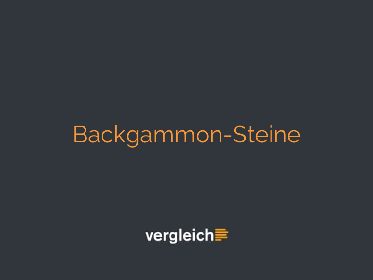 Backgammon-Steine