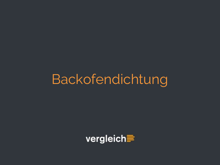 Backofendichtung