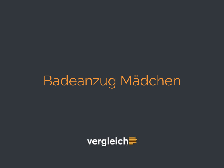 Badeanzug Mädchen
