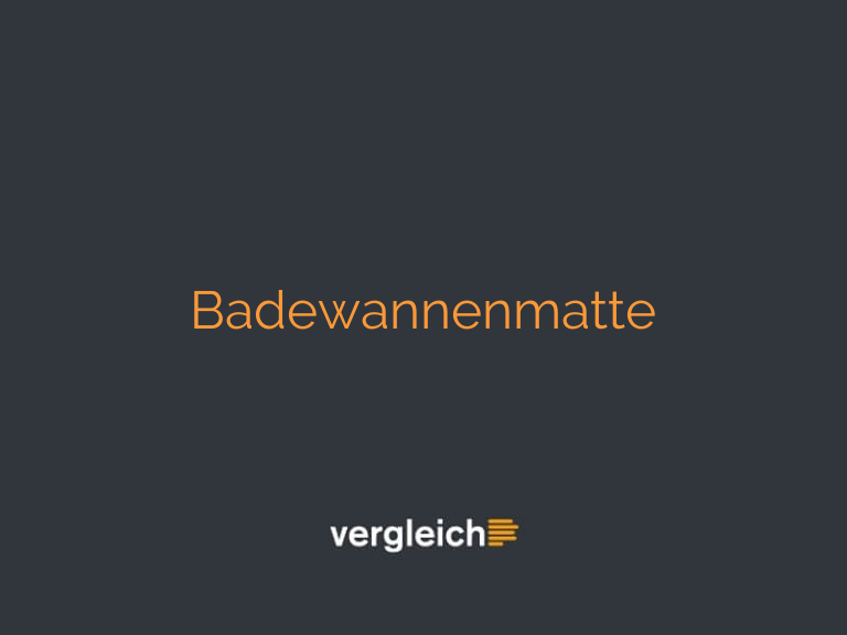 Badewannenmatte