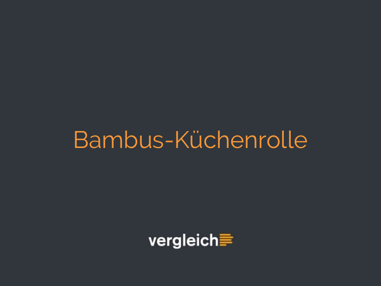 Bambus-Küchenrolle