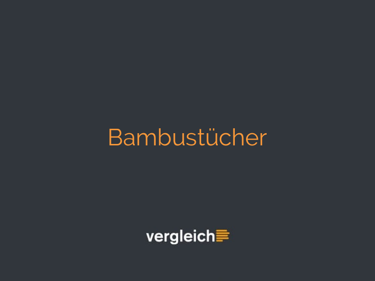 Bambustücher