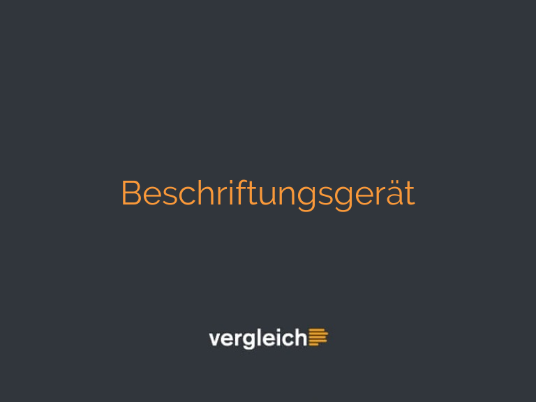 Beschriftungsgerät