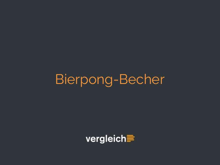 Bierpong-Becher