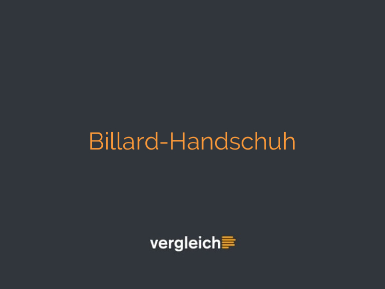 Billard-Handschuh