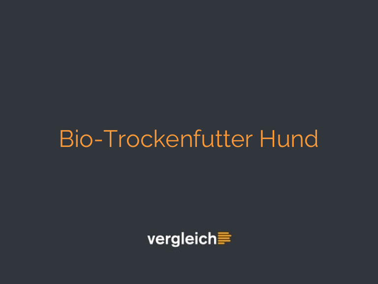 Bio-Trockenfutter Hund