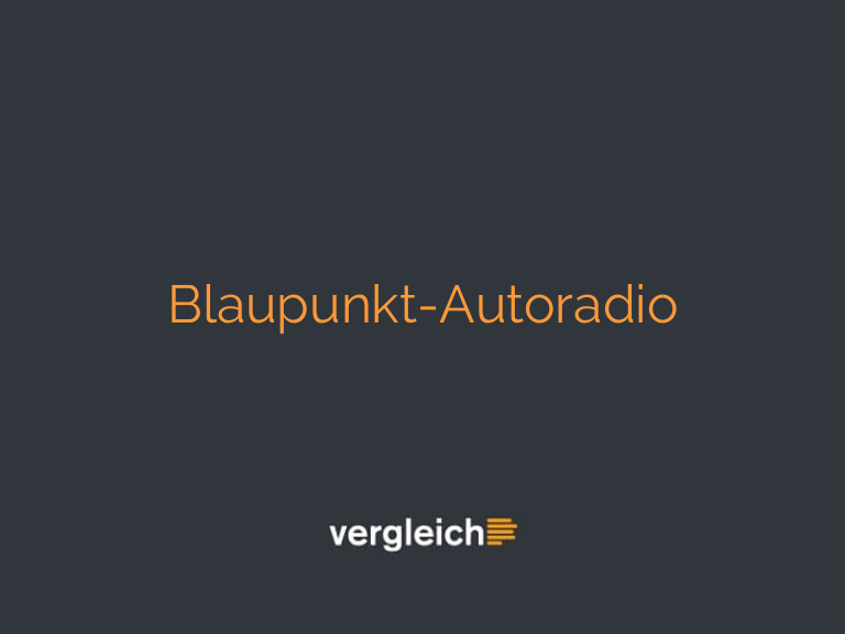 Blaupunkt-Autoradio