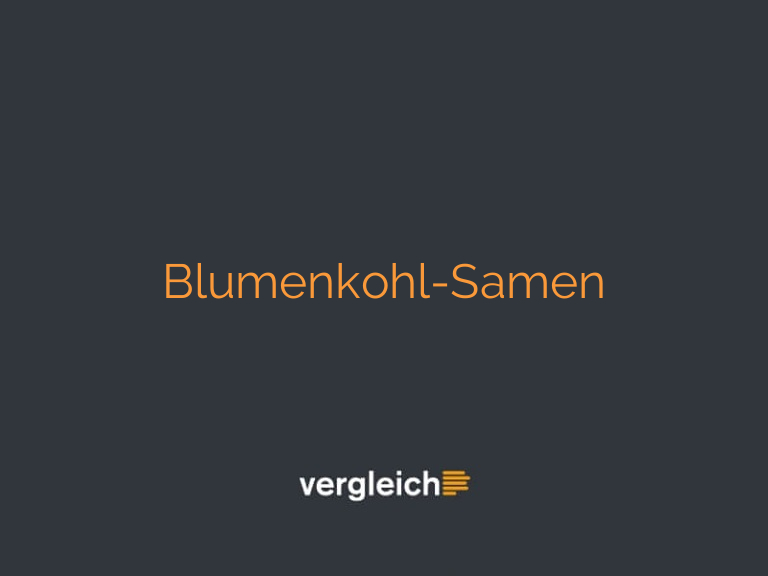 Blumenkohl-Samen