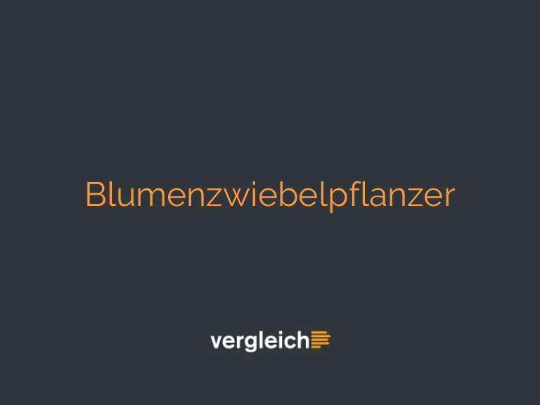 Blumenzwiebelpflanzer