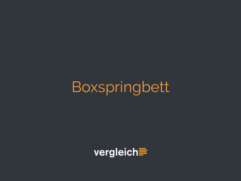 Boxspringbett