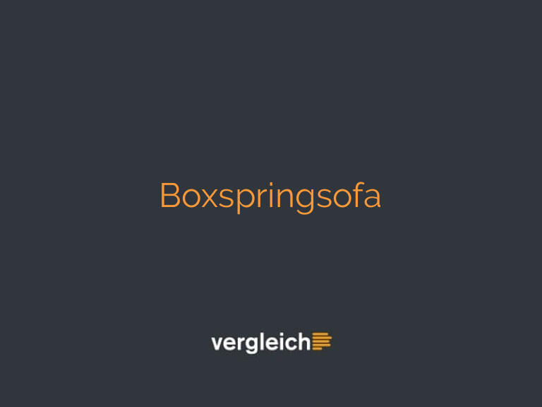Boxspringsofa