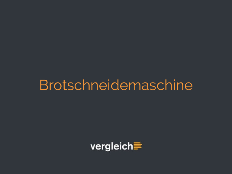 Brotschneidemaschine