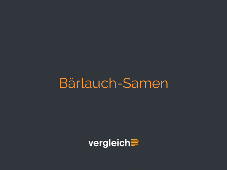 Bärlauch-Samen