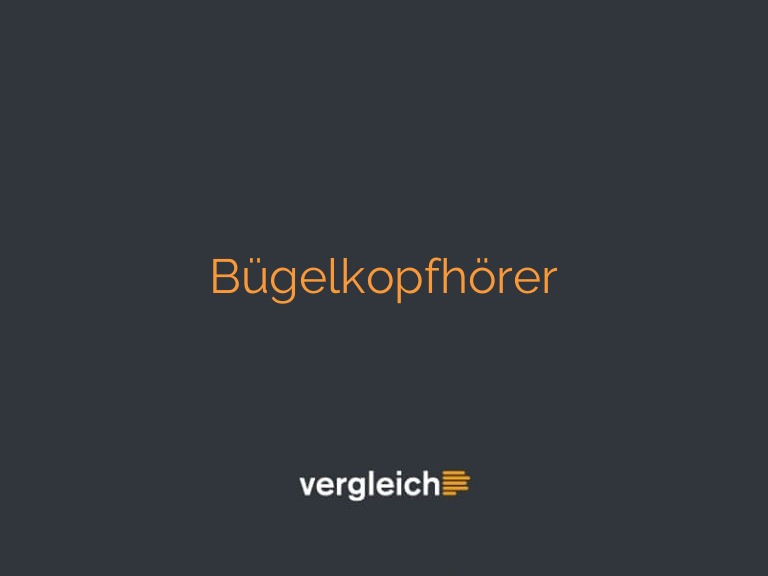 Bügelkopfhörer