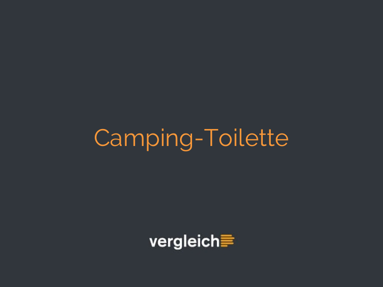 Camping-Toilette