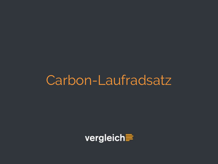 Carbon-Laufradsatz