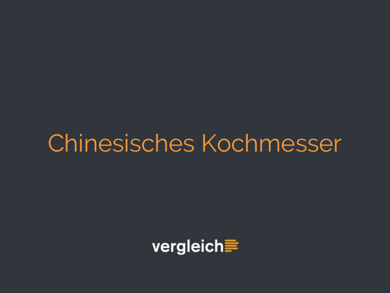 Chinesisches Kochmesser
