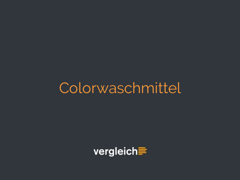 Colorwaschmittel