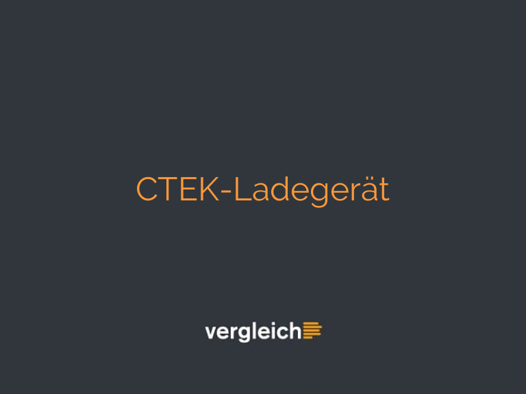CTEK-Ladegerät