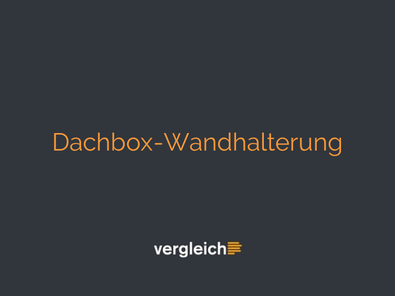 Dachbox-Wandhalterung