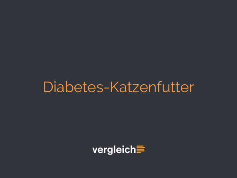 Diabetes-Katzenfutter