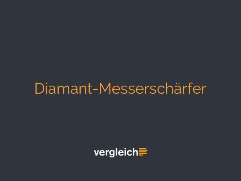 Diamant-Messerschärfer