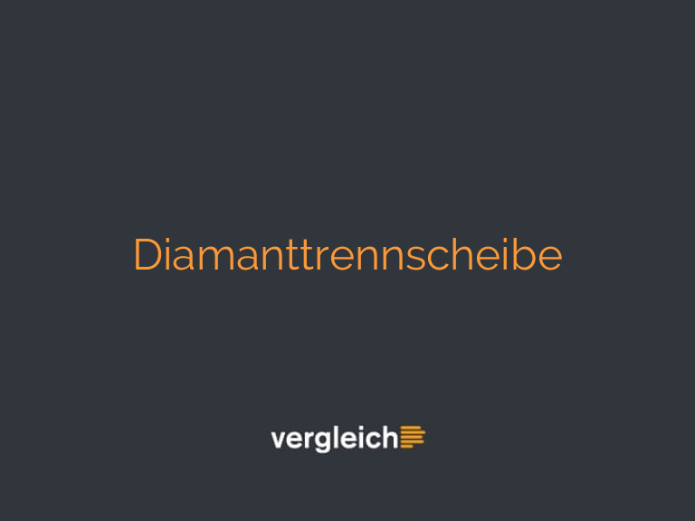 Diamanttrennscheibe